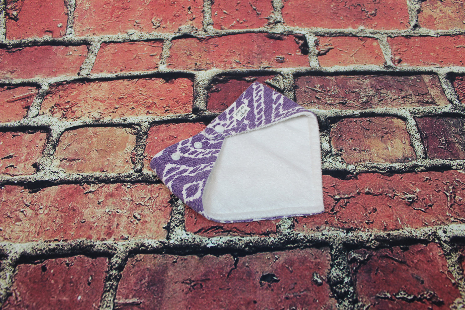 Purple Southern Bandana Bib