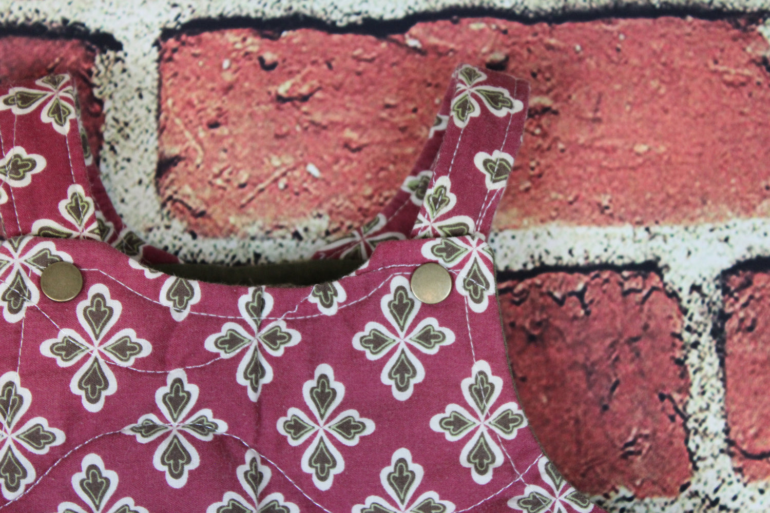 9m - Boho Quilted Overall Dress