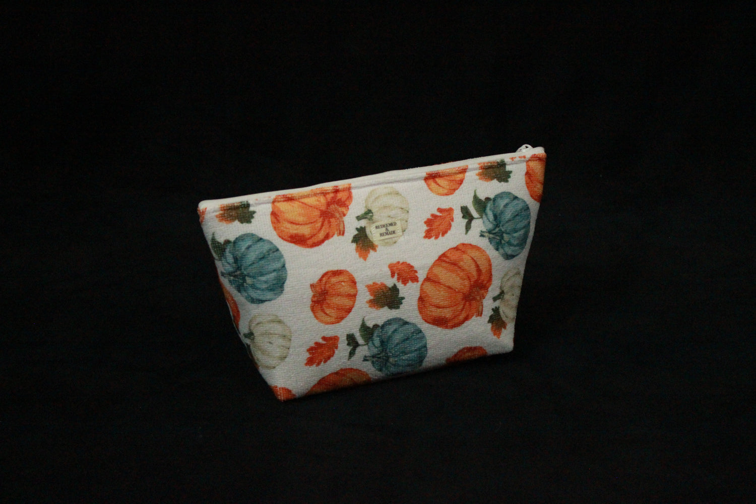 Fall Pumpkins Zippered Pouch