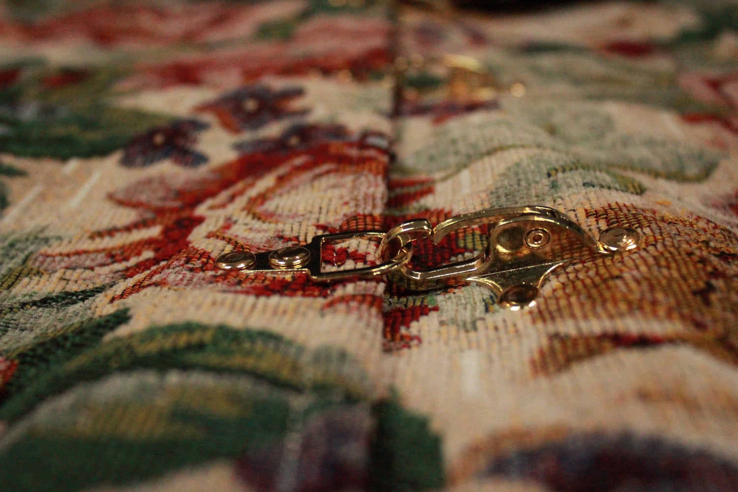 S/M/L - Vintage Floral Quilted Jacket Adult - Peru