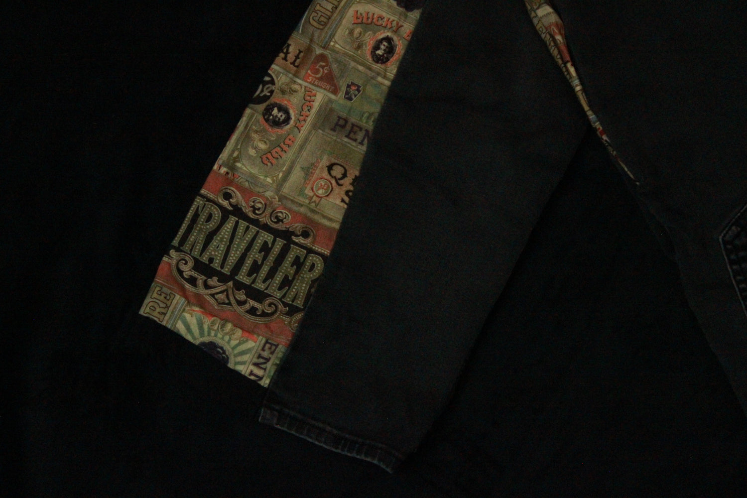 Size 4 Women's - Straight Leg Vintage Print Pants