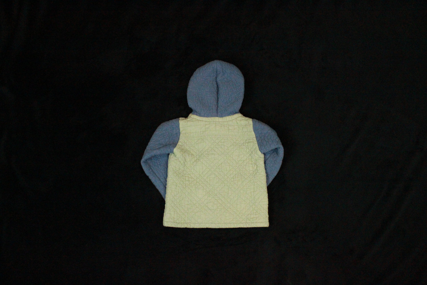 18m/4T - Green Colorblock Quilted Jacket Kids