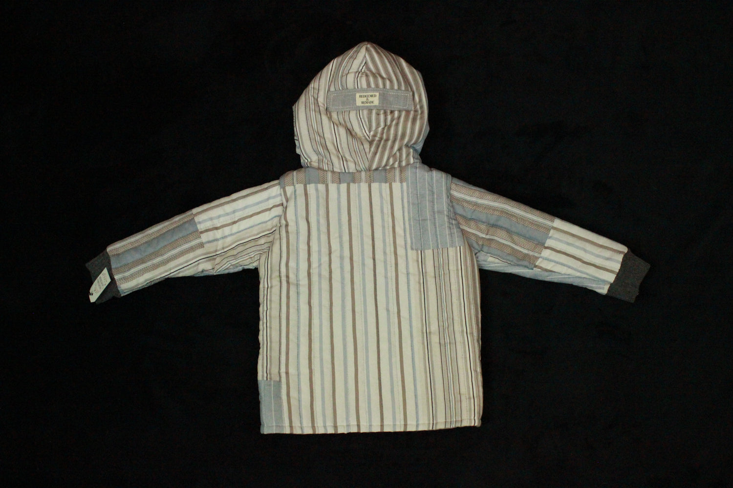 4T - Blue Patchwork Quilted Jacket