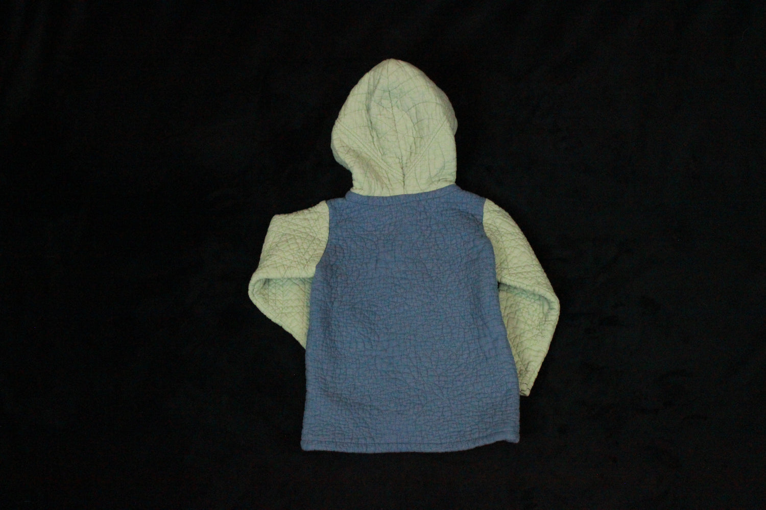 18m/4T - Blue Colorblock Quilted Jacket Kids