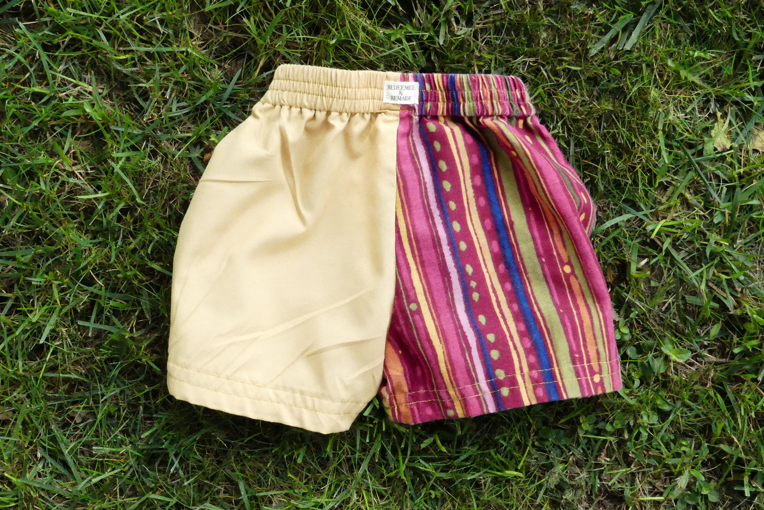 12m - Bohemian Stripe Colorblock Shorts